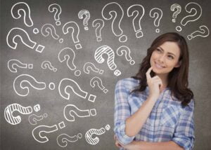 SGP Credit - Personal Loan With Low Interest Rate | Attractive woman thinking on grey background