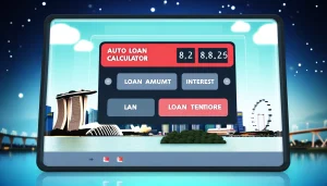 SGP Credit - Personal Loan With Low Interest Rate | Create image for given keyword in 900600 pixel- Auto Loan Calculator in Singapore
