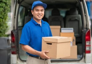 SGP Credit - Personal Loan With Low Interest Rate | asian-delivery-blue-uniform-with-parcel