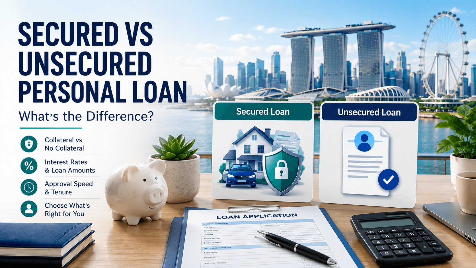 secured vs insecured load what the difference